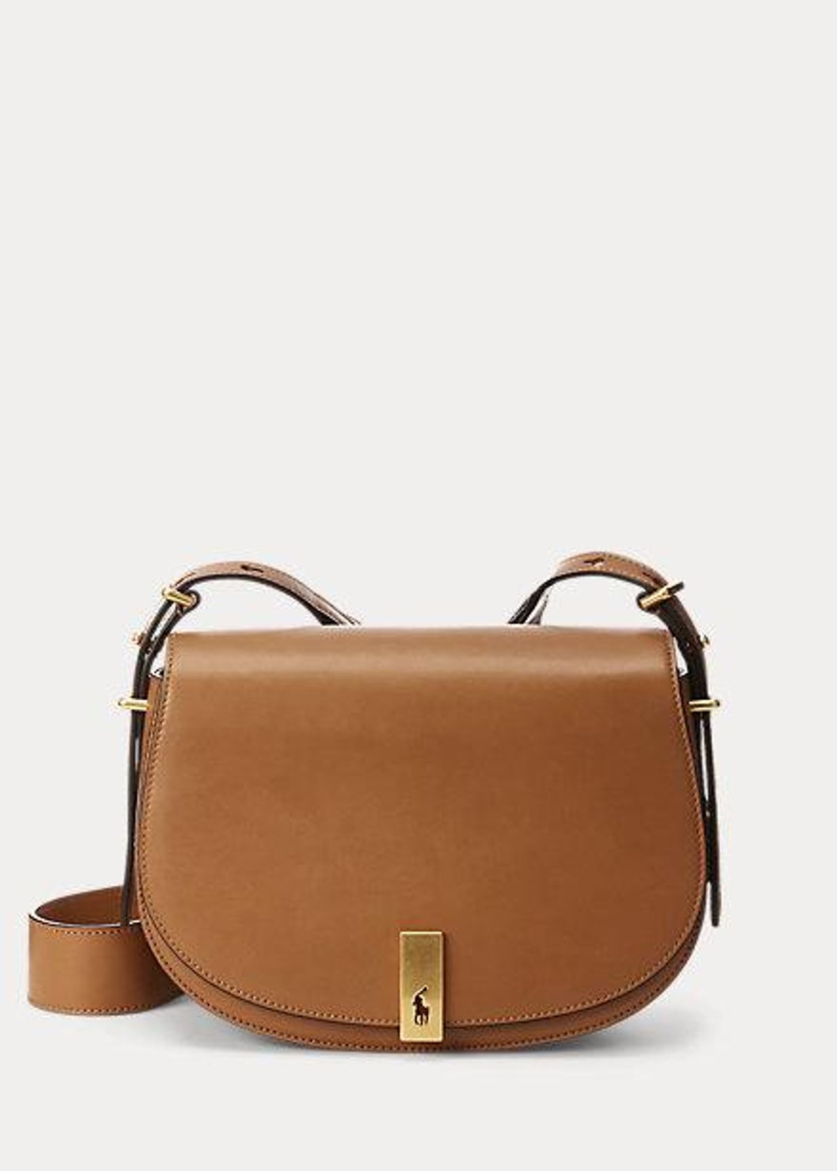 Polo ID Calfskin Saddle Bag