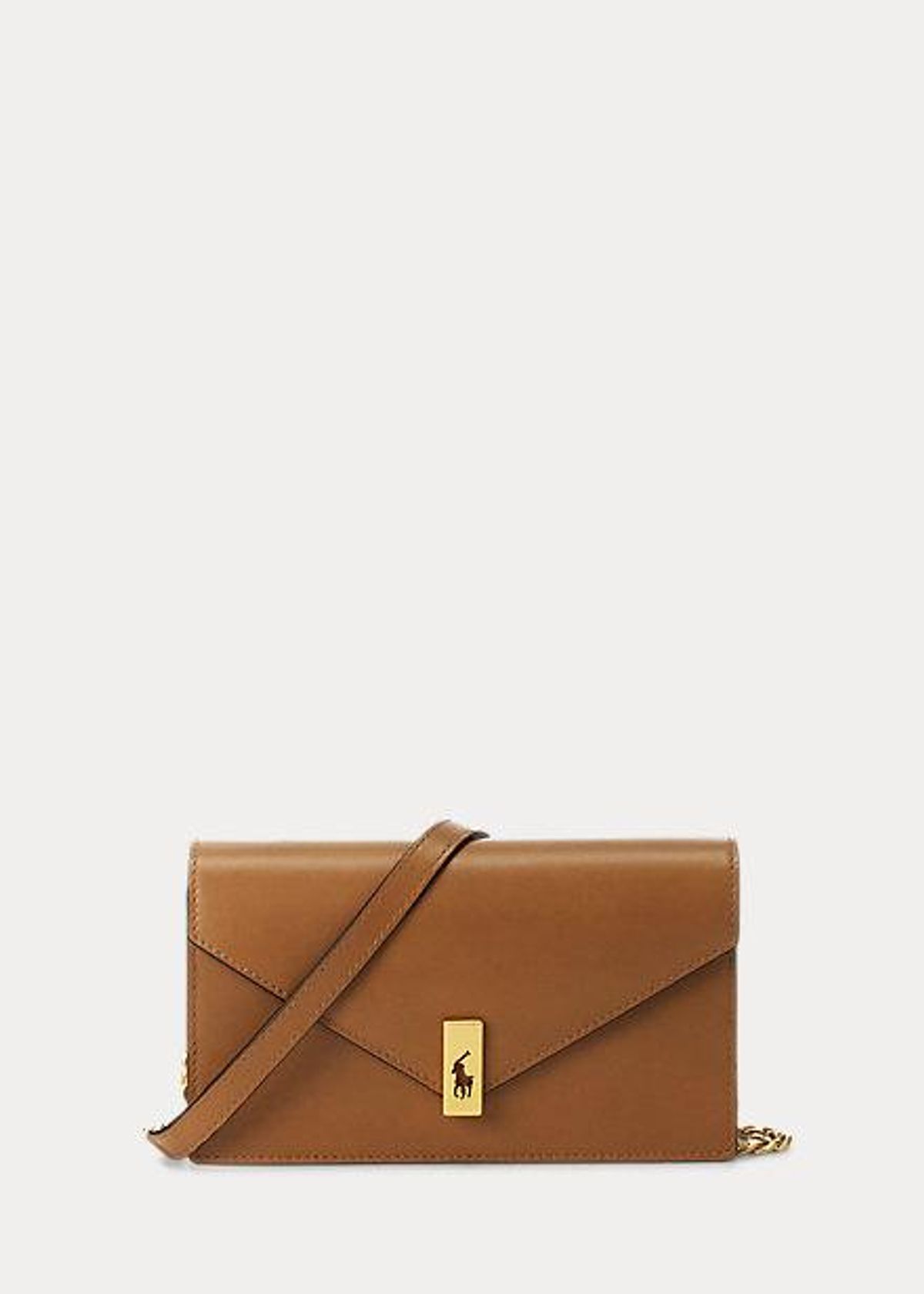 Polo ID Leather Chain Wallet & Bag