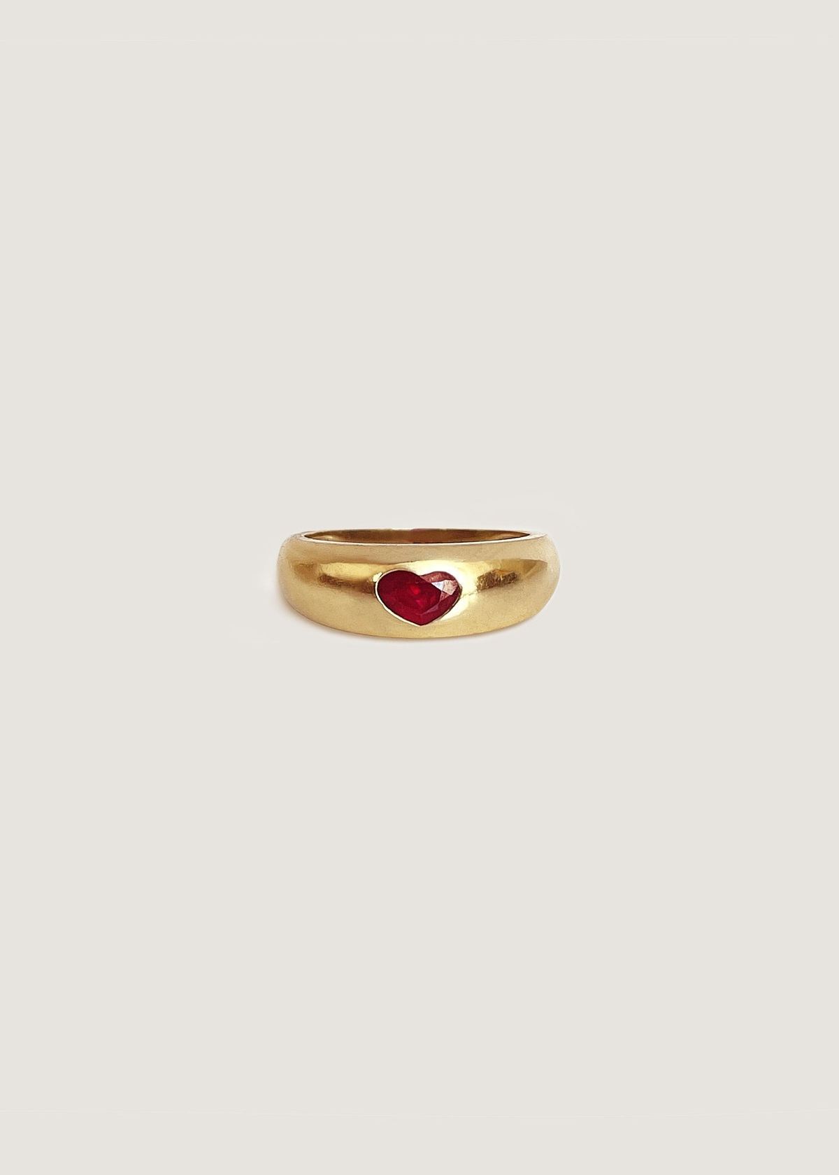 Baby Kay Heart Dome Ring