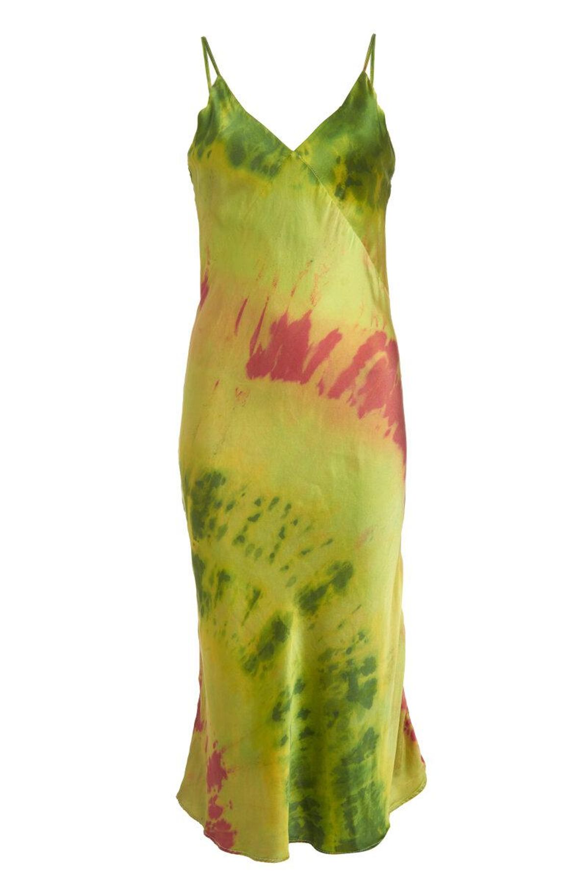 Sandia Silk Slip Dress