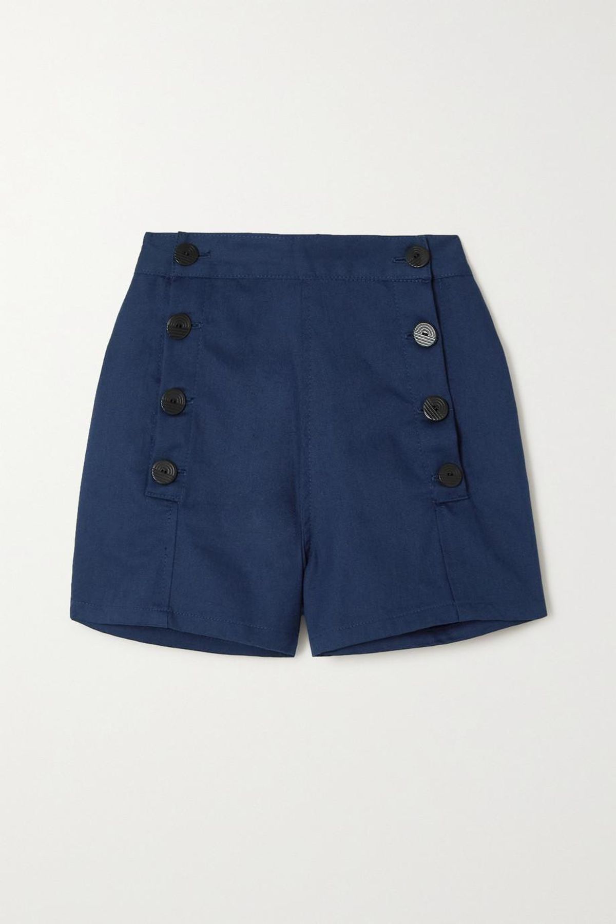 Sailor Cotton Twill Shorts