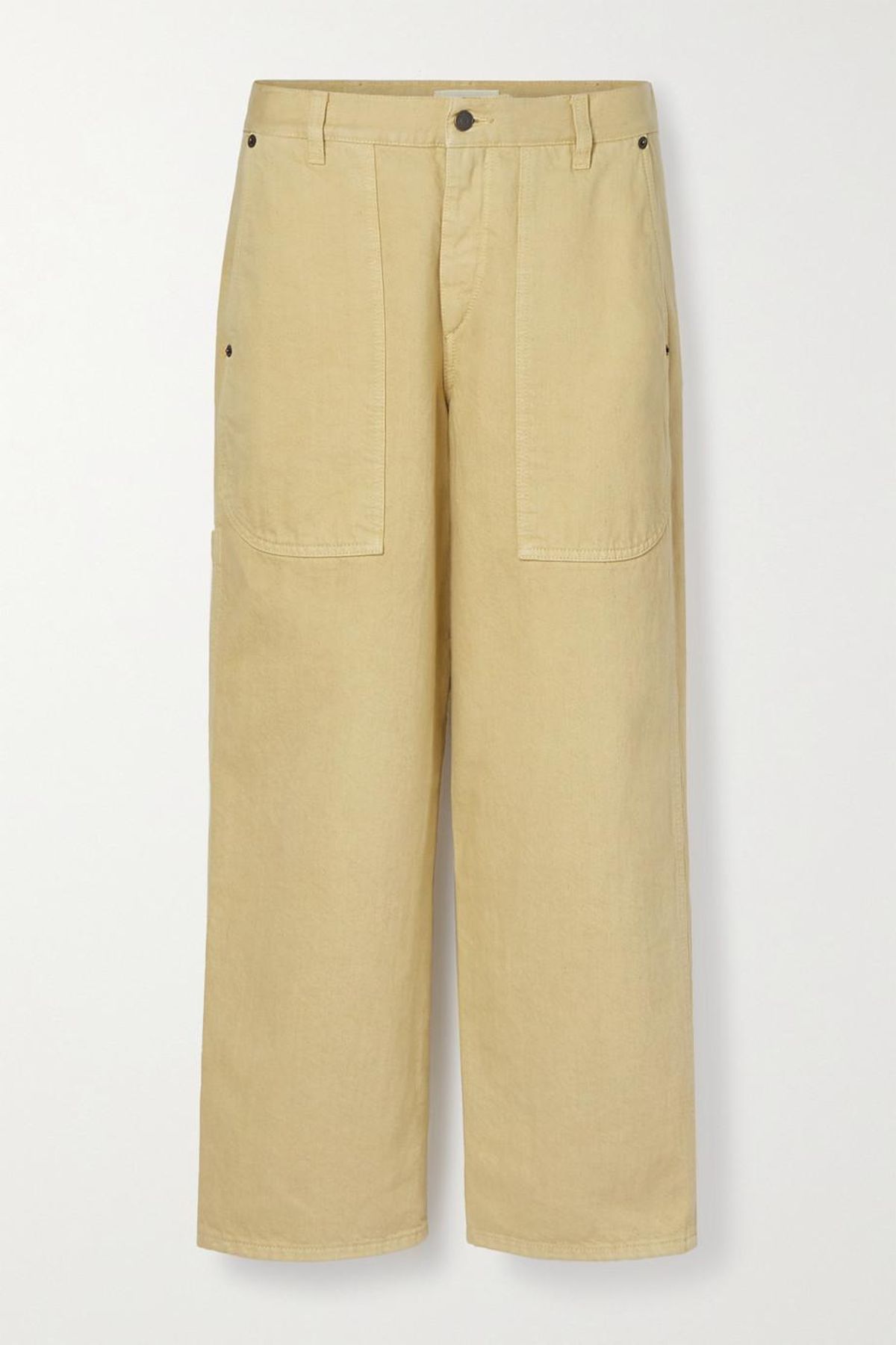 Hester Cropped Mid-rise Wide-leg Jeans