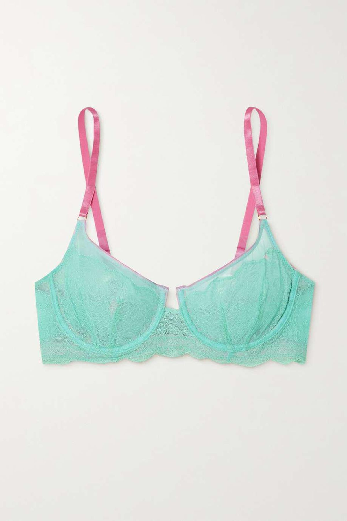 Rosie Lace and Tulle Underwired Bra
