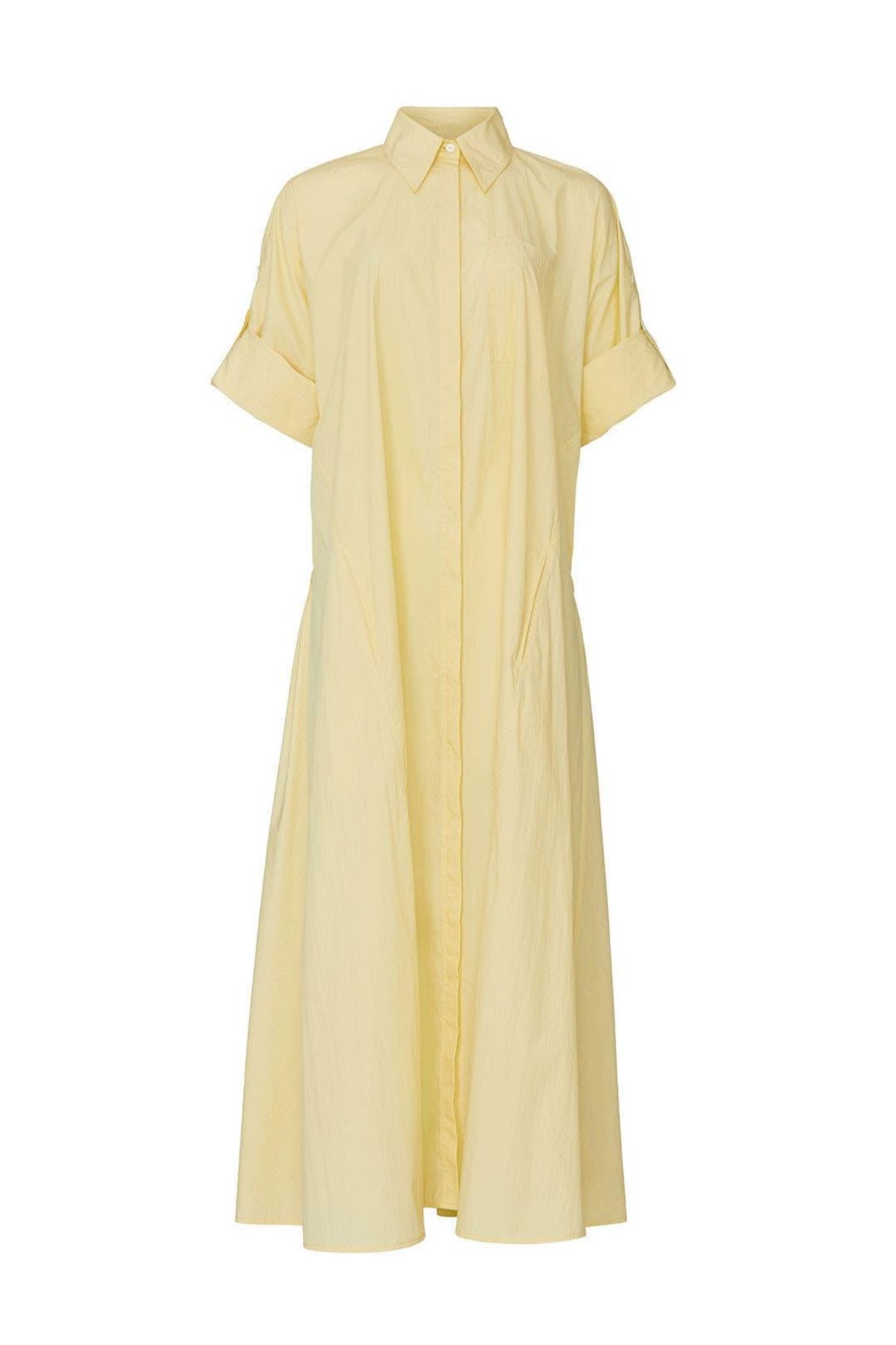 Yellow Collared Maxi