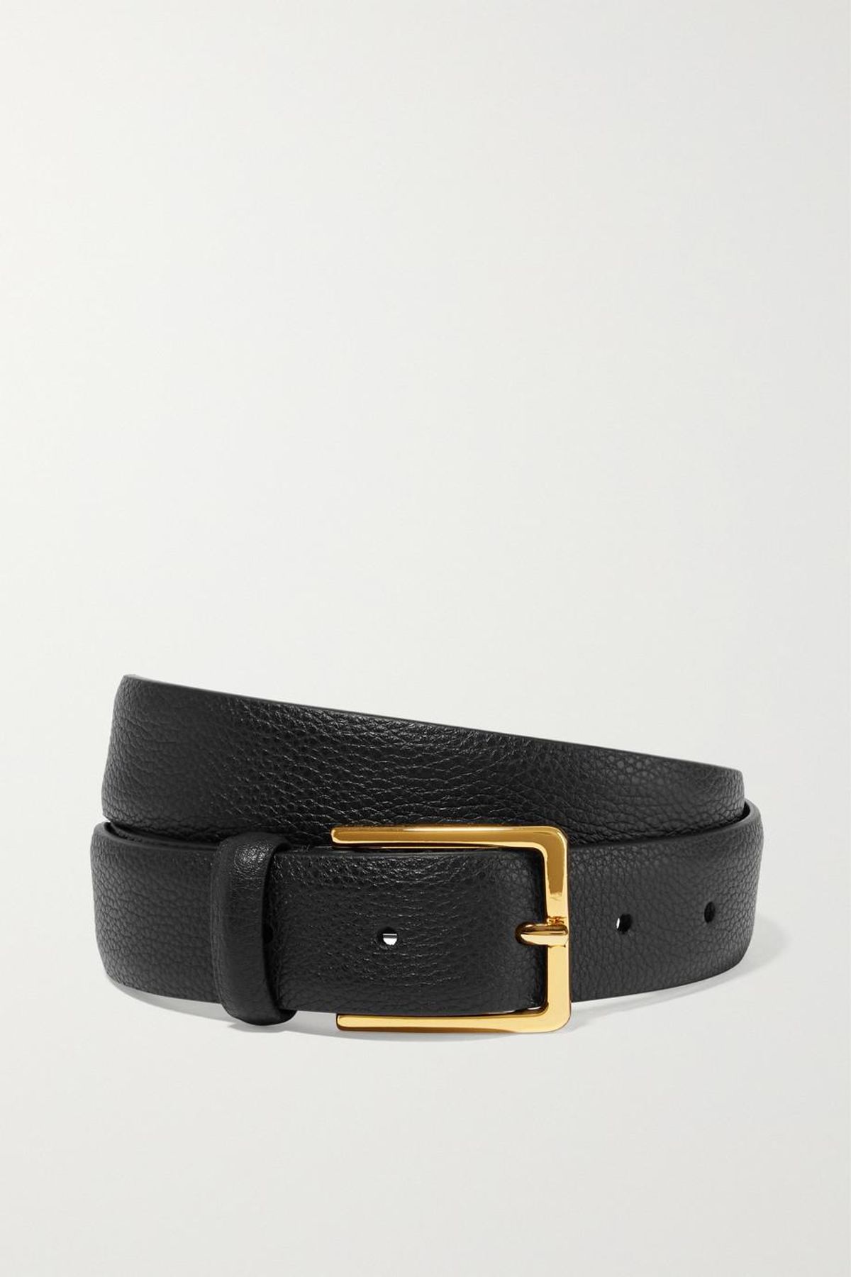 Textured Leather Belt