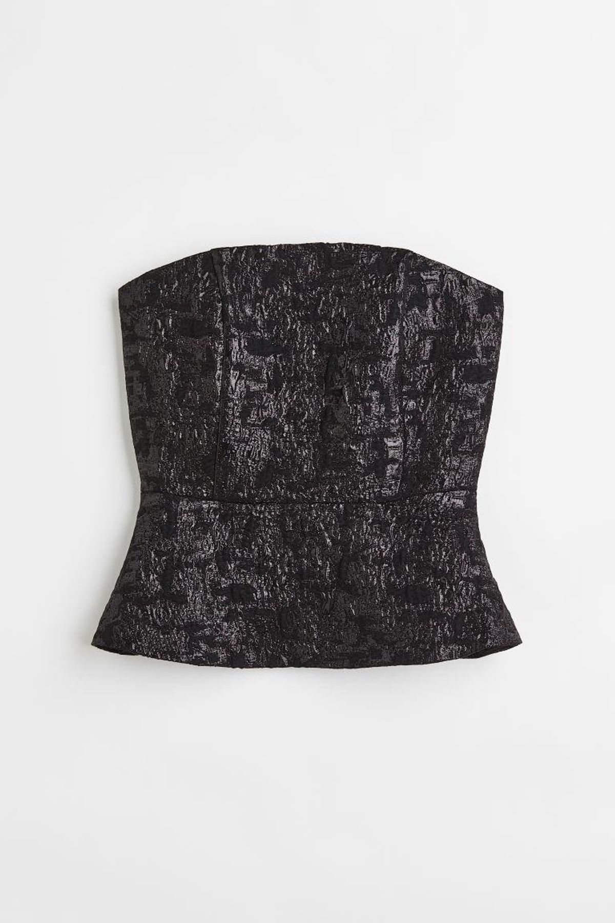 Bandeau-style Peplum Top