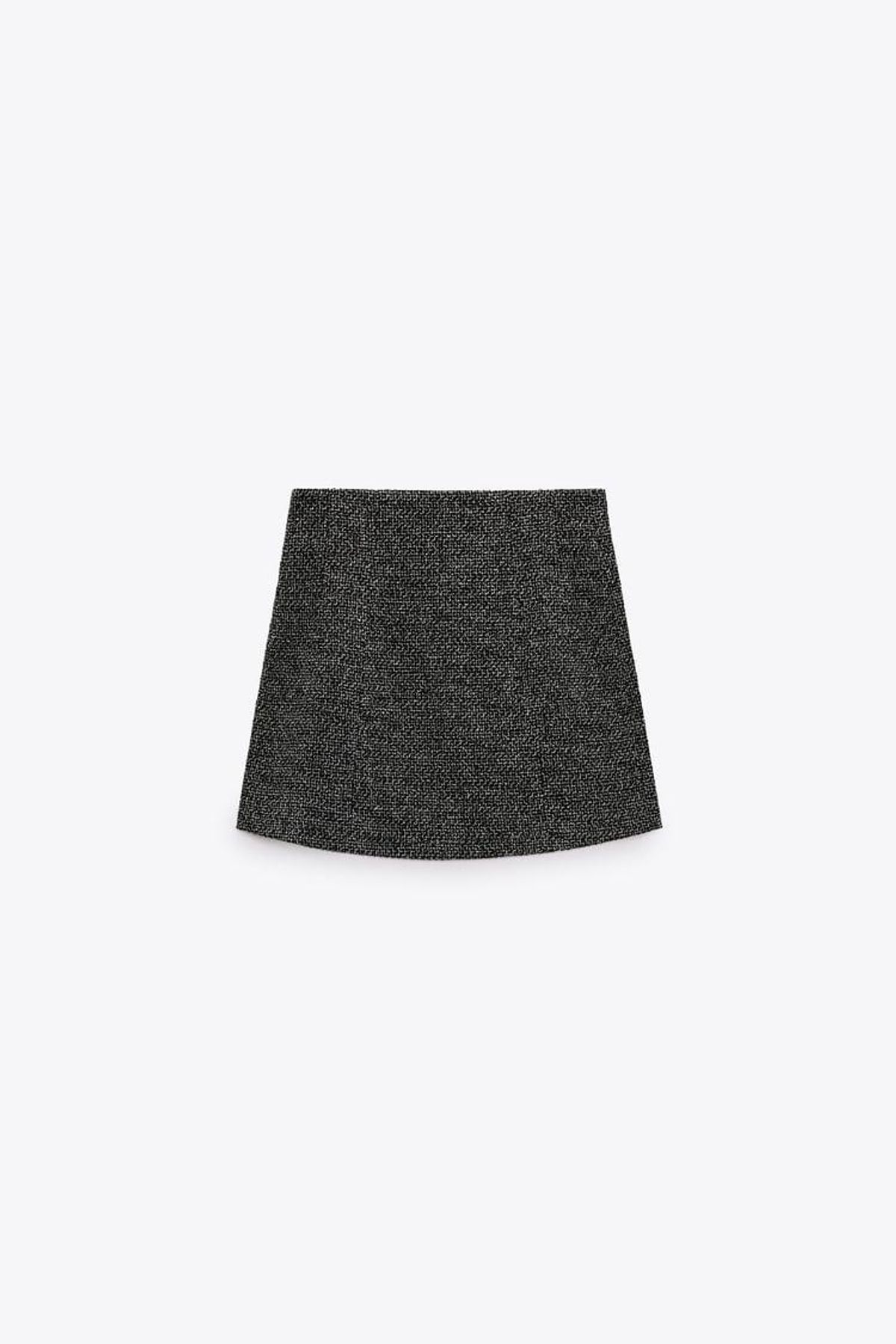 Textured Weave Mini Skirt