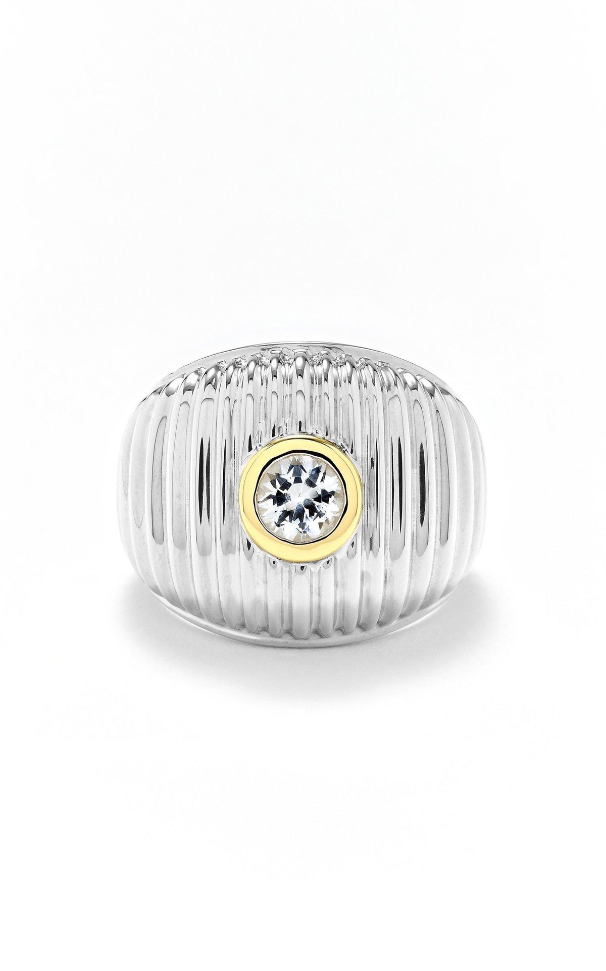 Berlingot 9K White Gold Ring