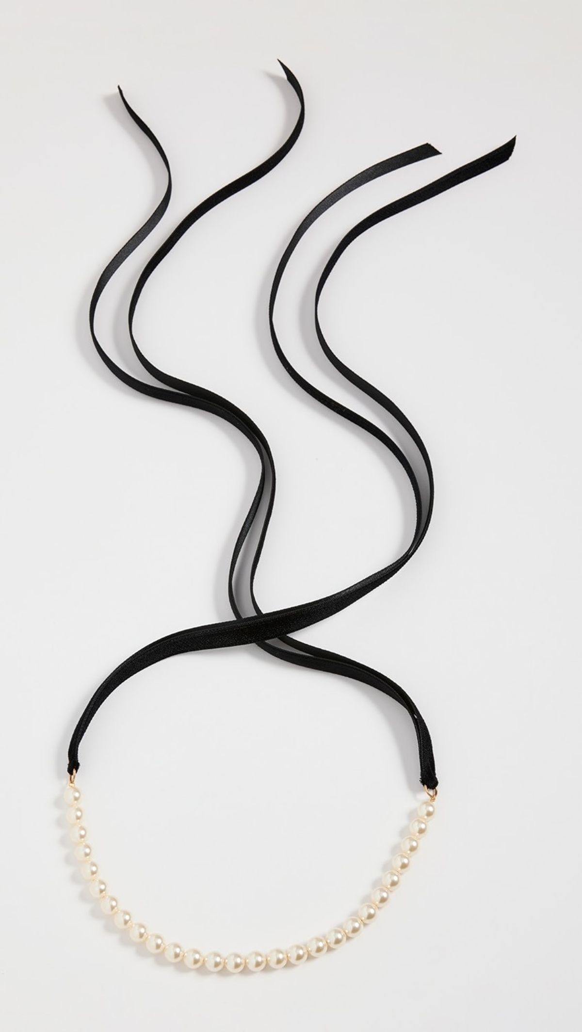 Pearl Ribbon Necklace