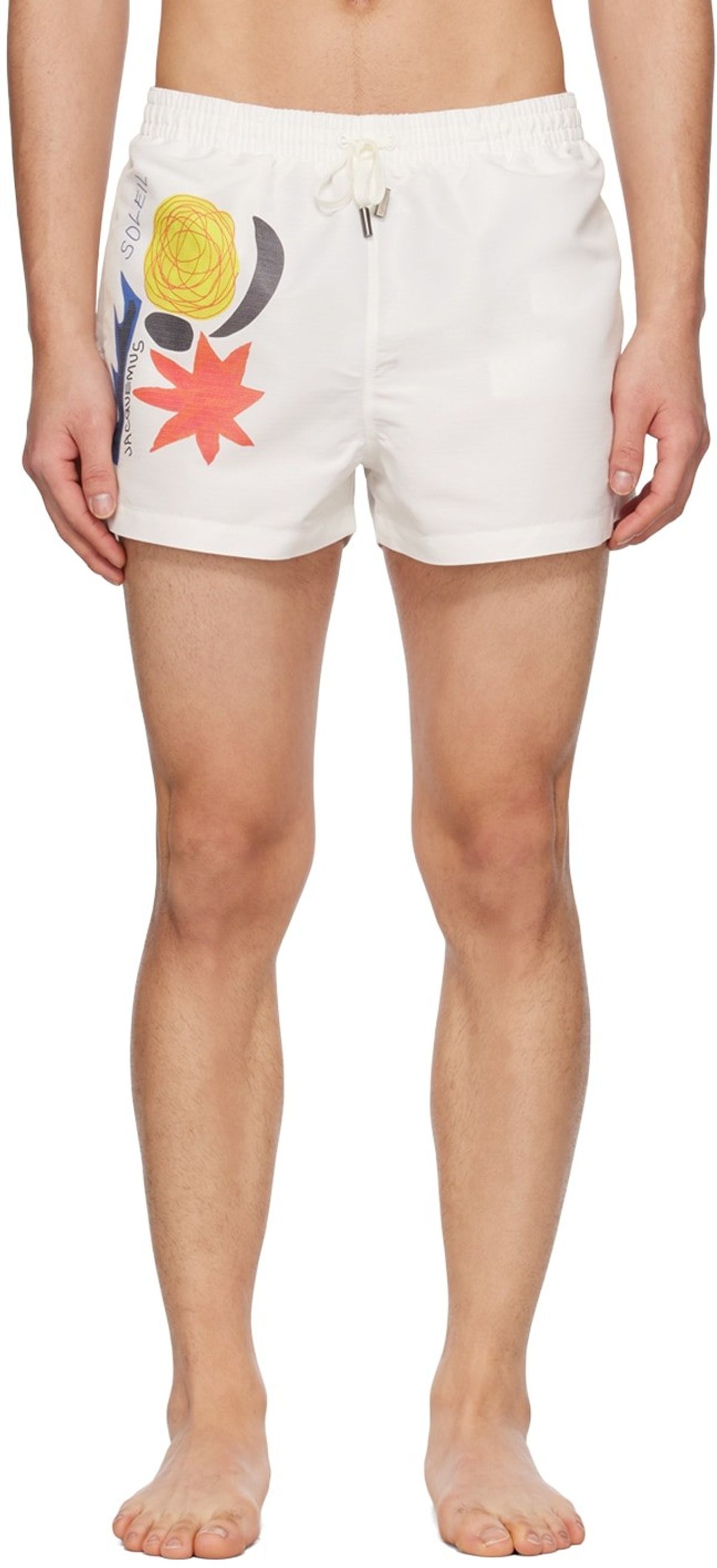 Le Raphia 'Le Maillot Pingo' Swim Shorts
