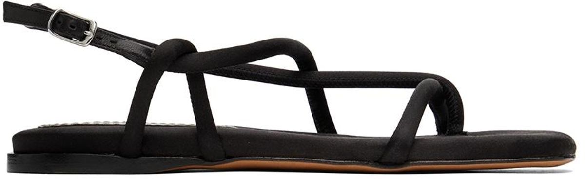 Black Strappy Sandals