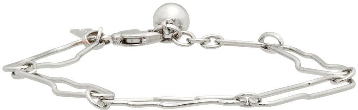 Silver Dyad Chain Bracelet