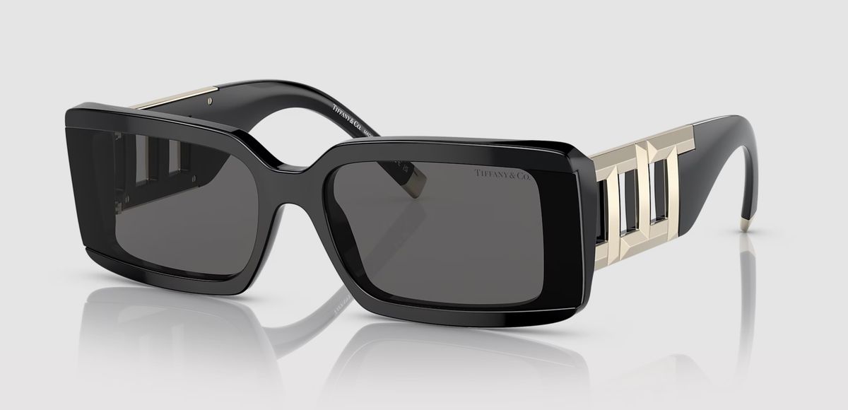 High Bridge Fit Square Frame Sunglasses