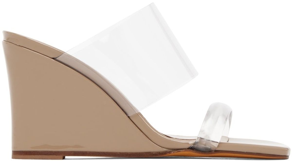 Beige Olympia Heeled Sandals
