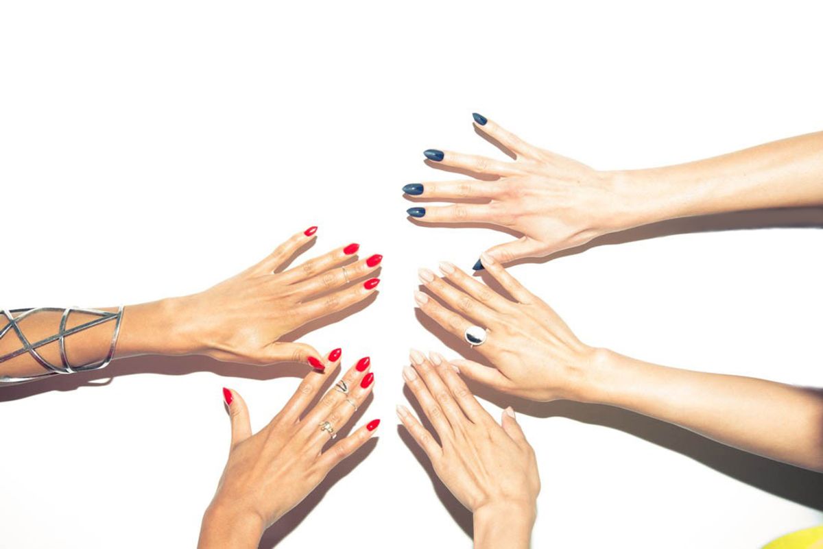 How to Fix a Chipped Manicure in 60 Seconds Coveteur Inside Closets