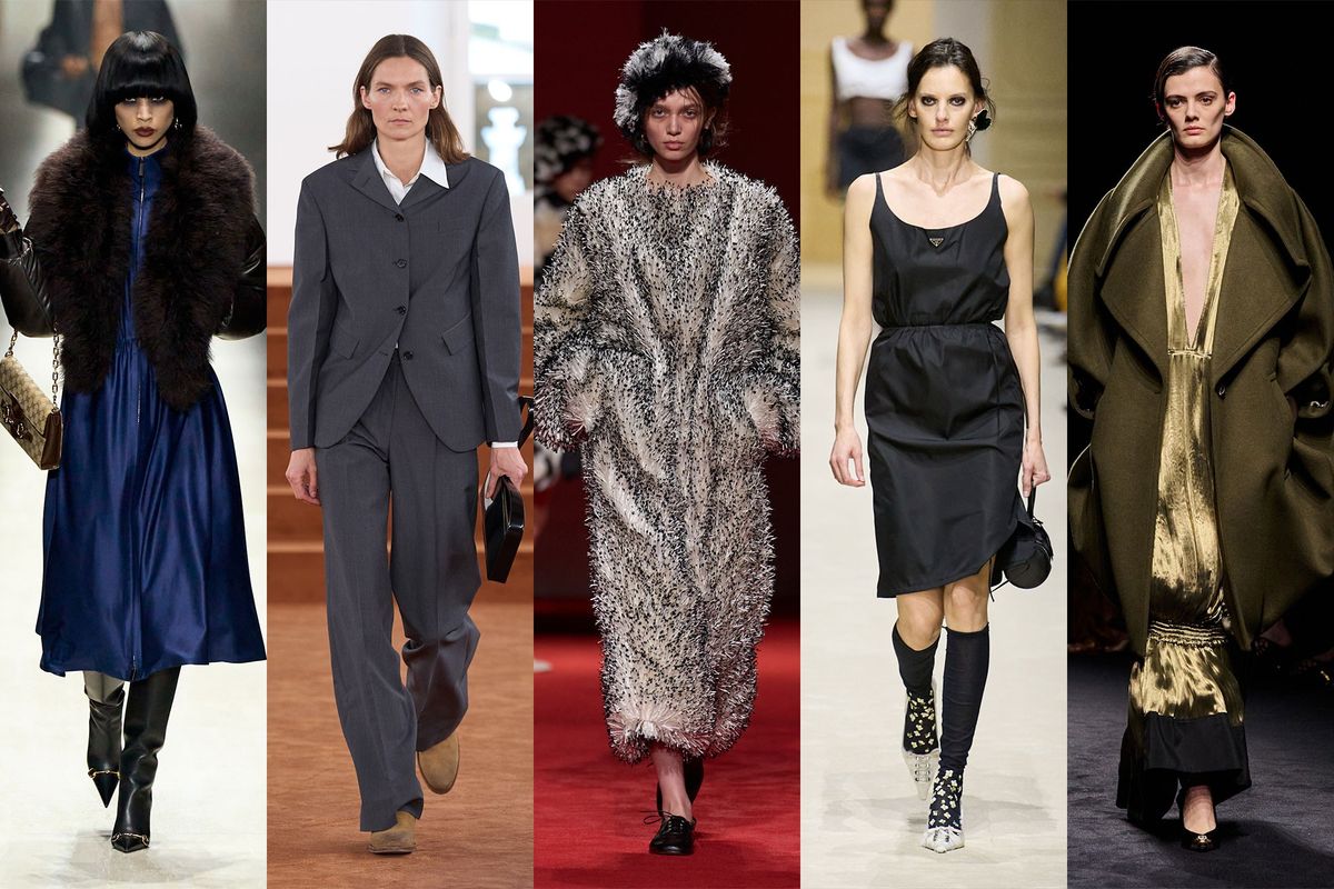 Texture & Grown Up Glamour At Milan Fashion Week