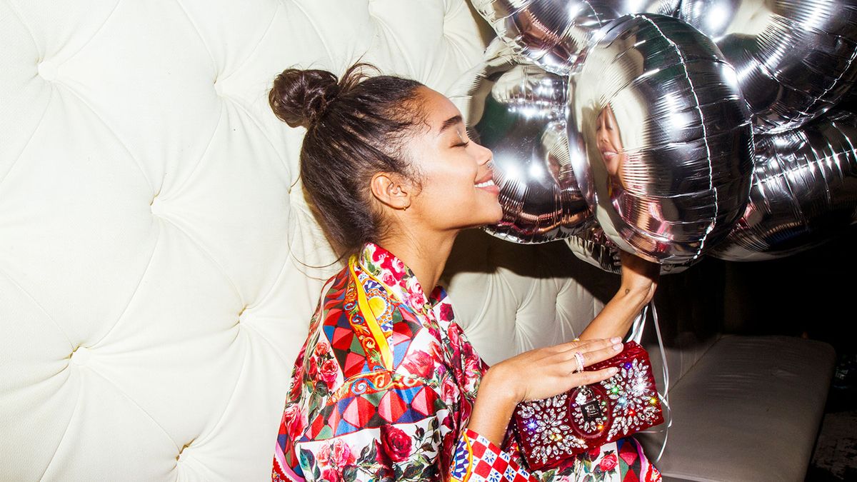 Power Party-Dressing with Spider-Man’s Laura Harrier