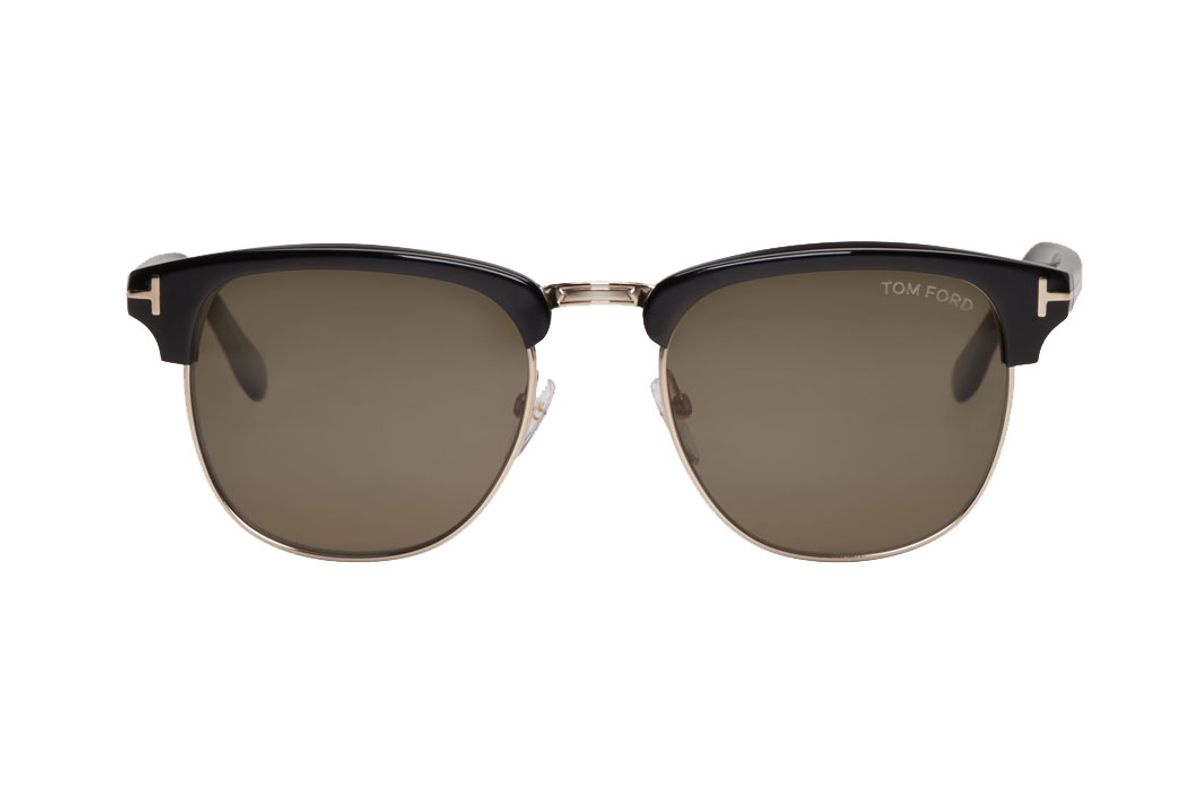 Black & Gold Henry Sunglasses