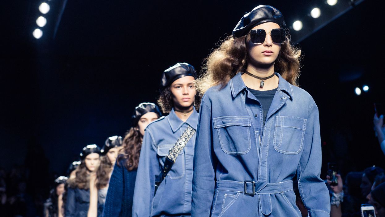 You’ll Definitely Want to Zoom In Dior’s Blue Denim Looks