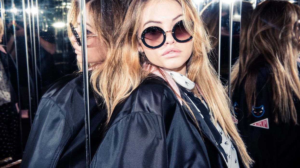 Getting Ready with Thylane Blondeau Before the Miu Miu Show