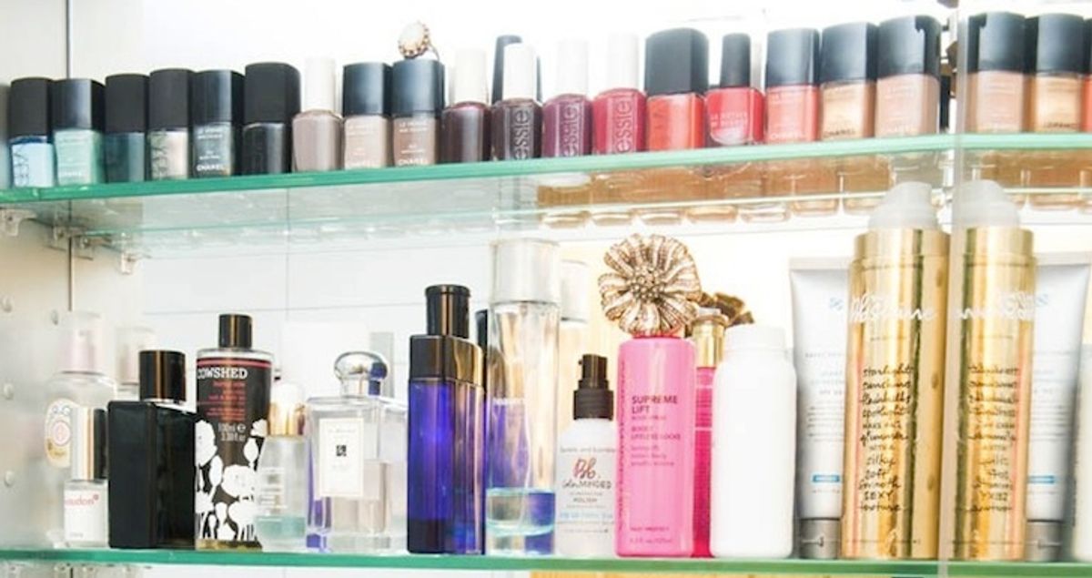 Inside Oscar PR Girl's Beauty Cabinet