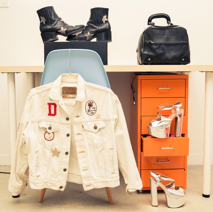 How Danielle Guizio Works from Home - Coveteur: Inside Closets