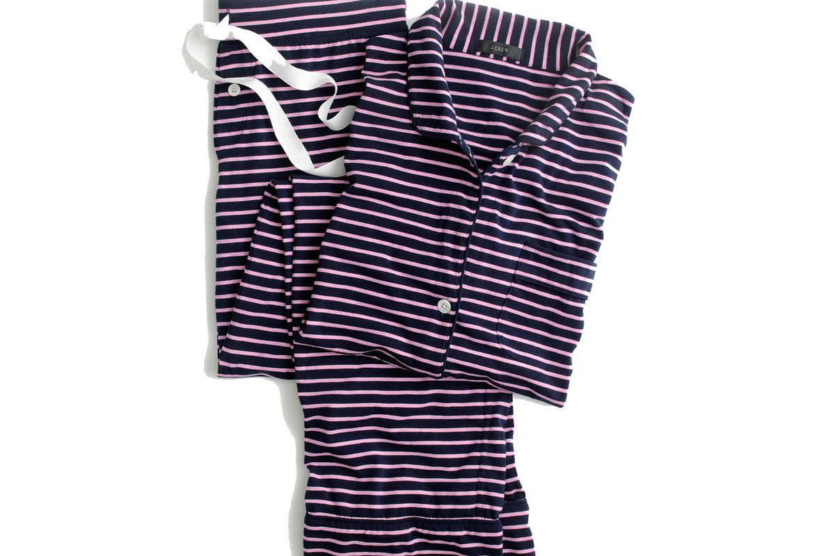 Dreamy Cotton Pajama Set in Stripe