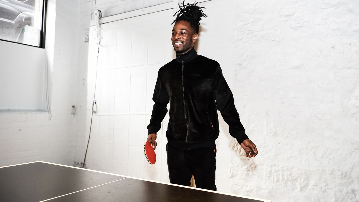 Playing Ping Pong with Jazz Cartier