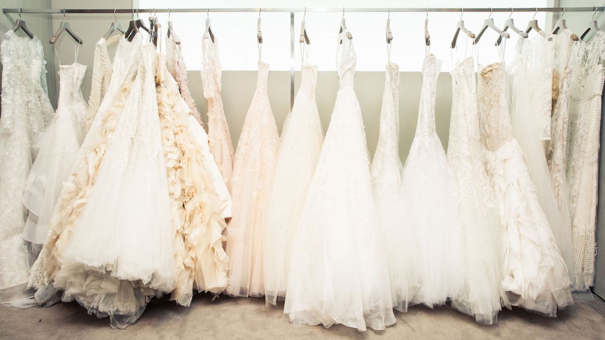 Inside Monique Lhuillier's Insane Wedding Dress Archive