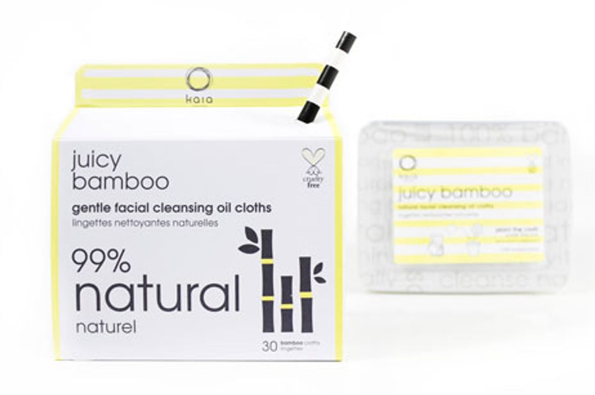 Juicy Bamboo Gentle Facial Cleansing Oil Cloths
