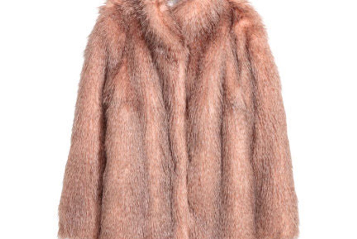 Short Faux Fur Coat