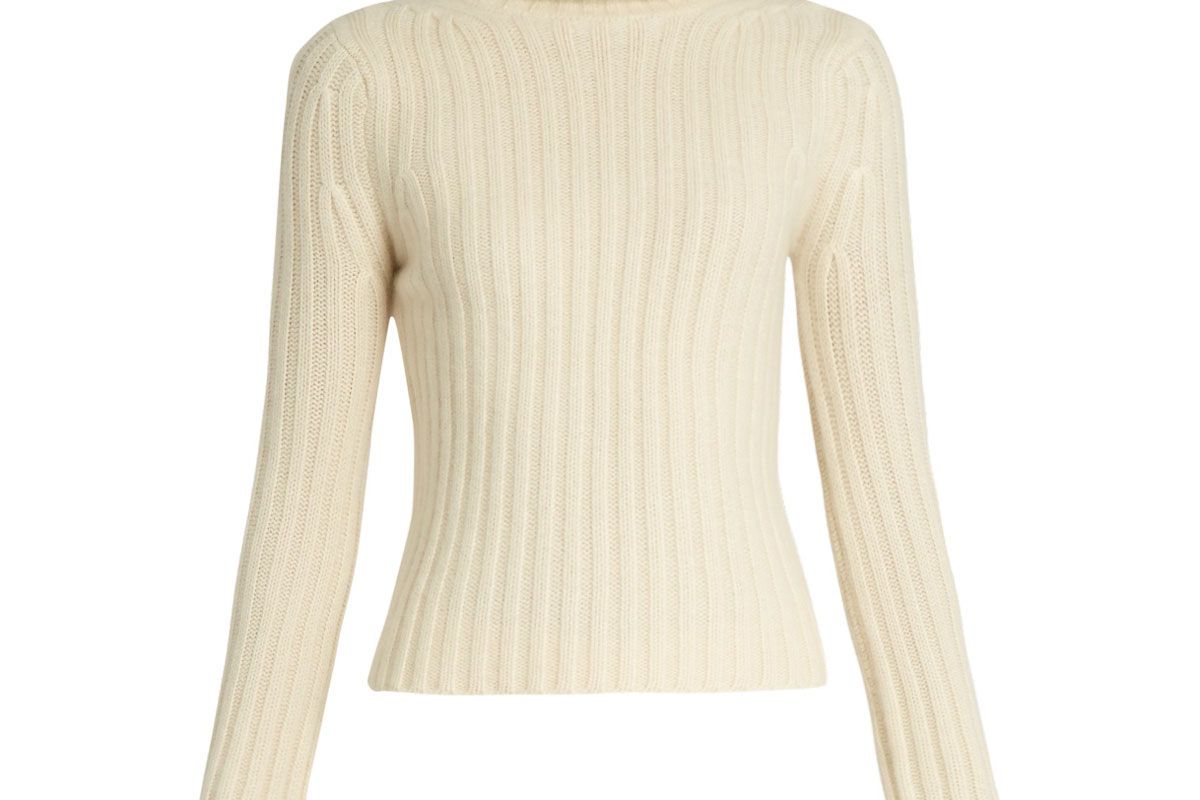 Cashmere Roll-Neck Sweater