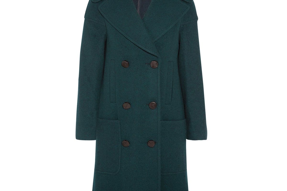 Richards Double-Breasted Wool-Blend Coat