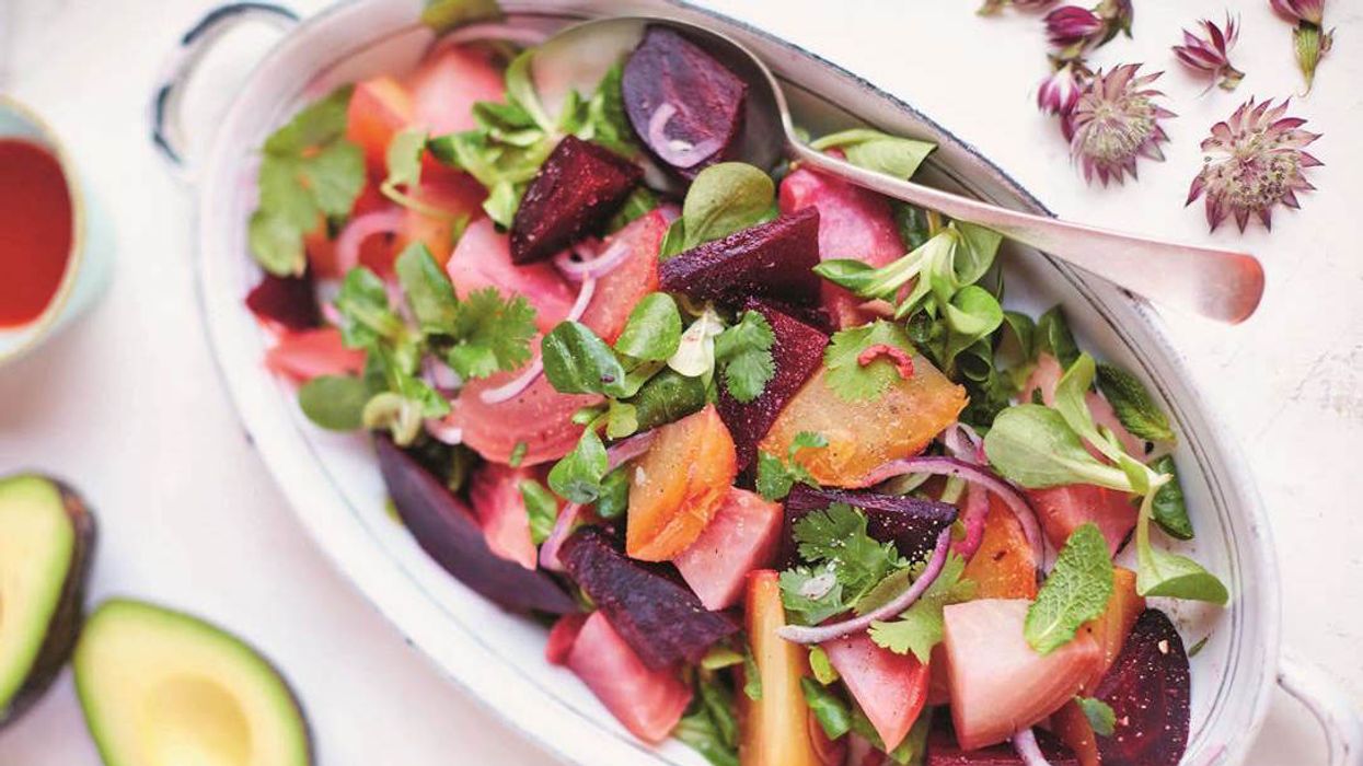 This Avocado & Beet Salad Can Help Even Out Your Complexion