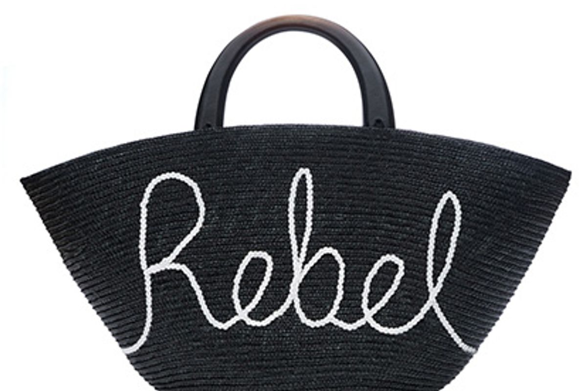 Carlotta Rebel Straw Bag