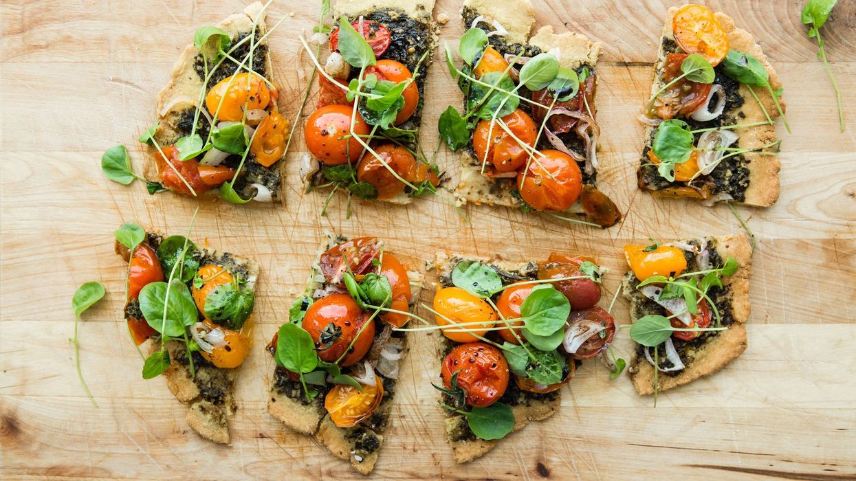 A Healthy Flatbread Recipe for the Carb-Averse