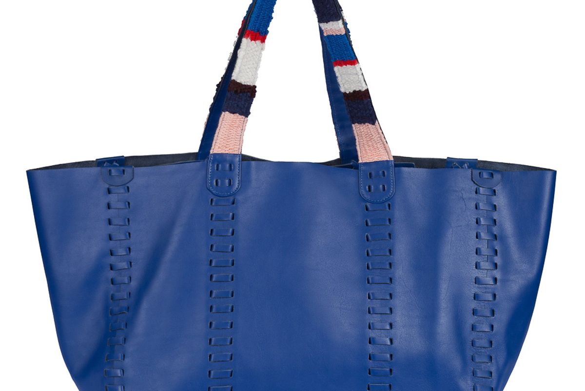 Ithaca Leather Tote Bag