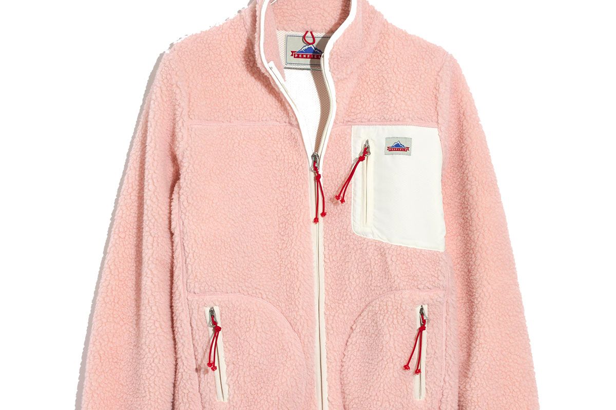 Lucan pink fleece jacket