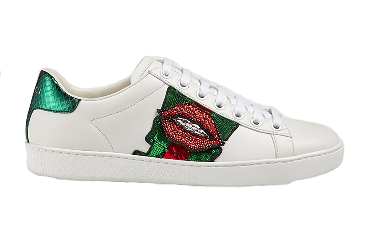 Ace embroidered low-top sneaker