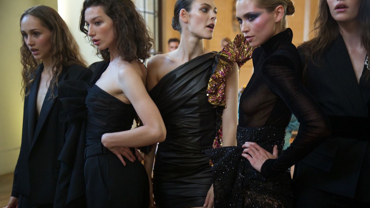 Behind the Scenes at Alexandre Vauthier’s Disco-Inspired Couture Show