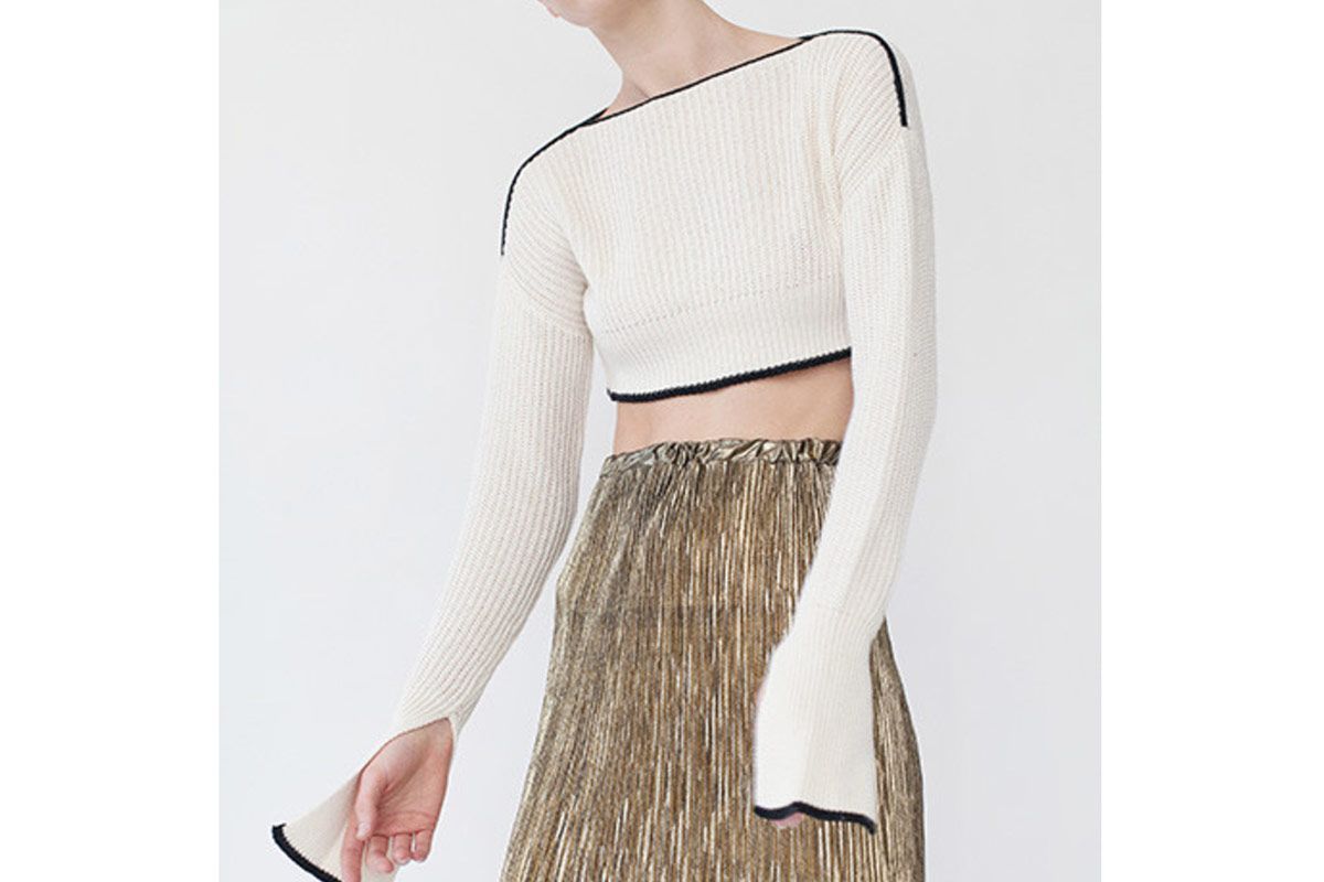 Knit Cropped Sweater
