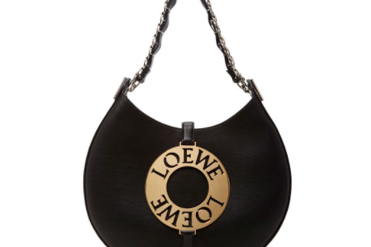 Joyce Embellished Leather Shoulder Bag