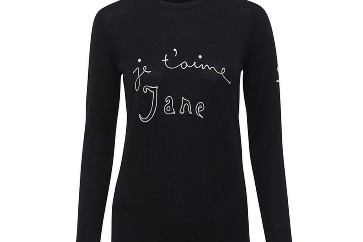 Je t'aime Jane Merino-wool Sweater
