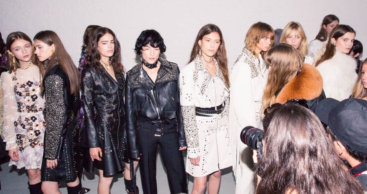 Behind the Scenes at Rodarte's Spring '17 Show