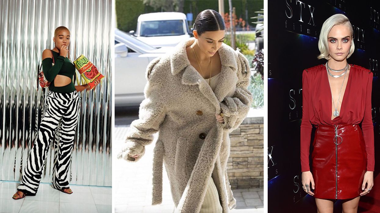 Kim Kardashian Is Dressed Like a Teddy Bear