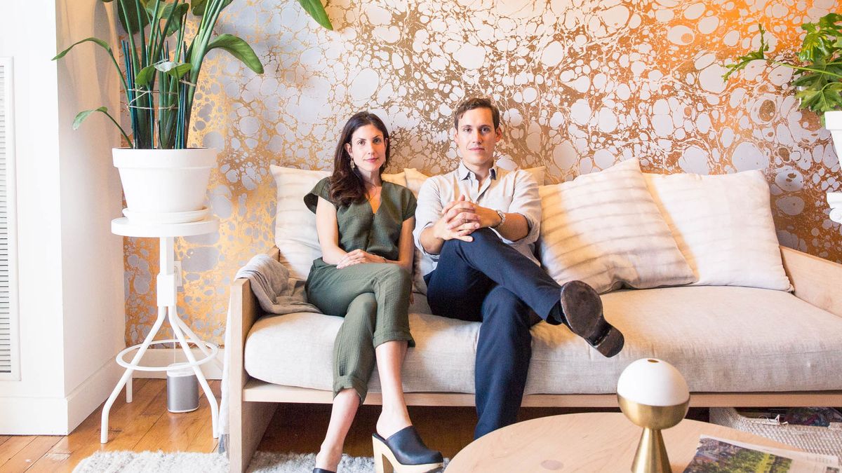 The Couple Making Wallpaper that Doubles as Art