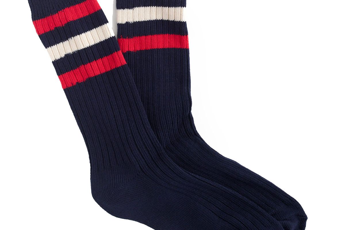 Trouser Socks in Rugby Stripe