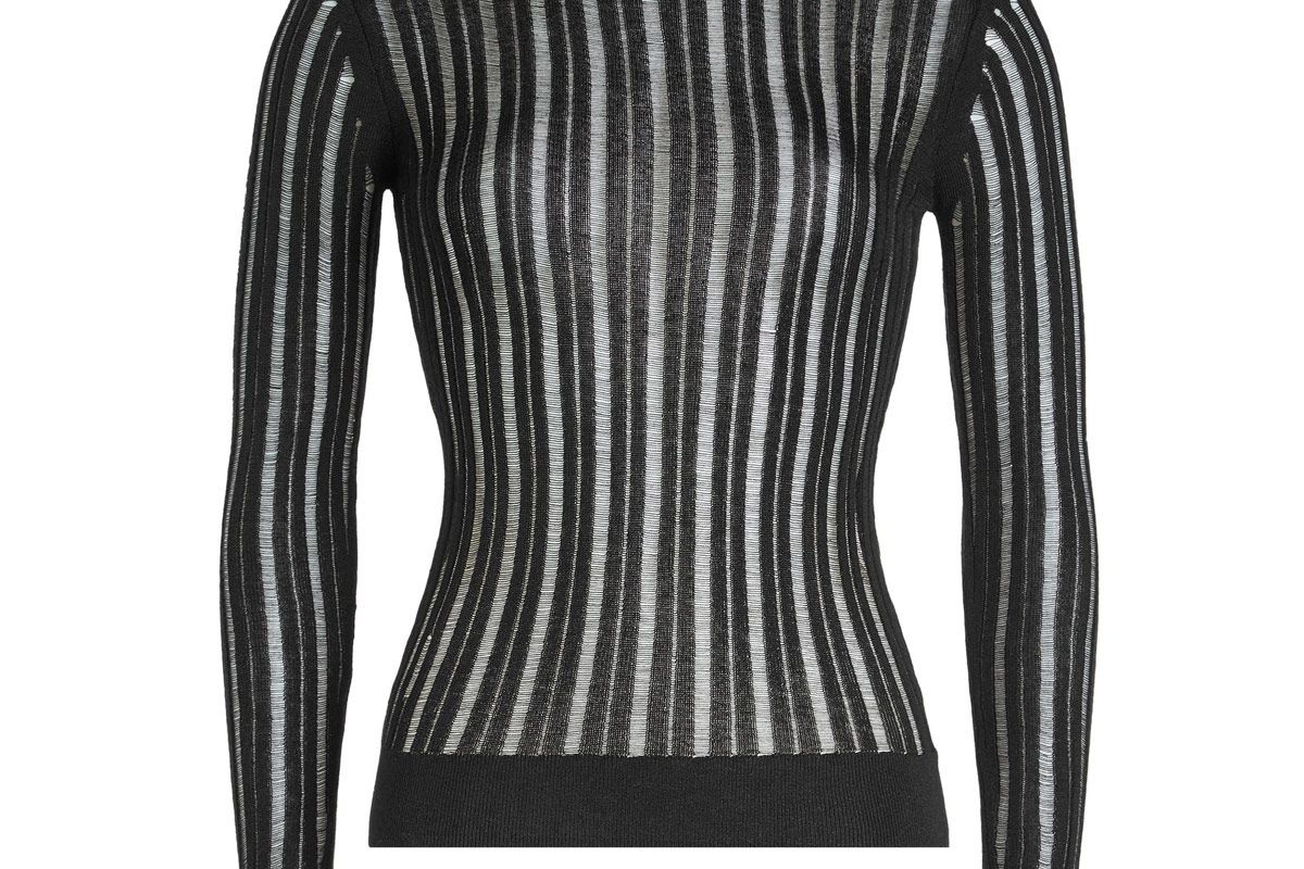 Turtleneck Pullover with Cotton