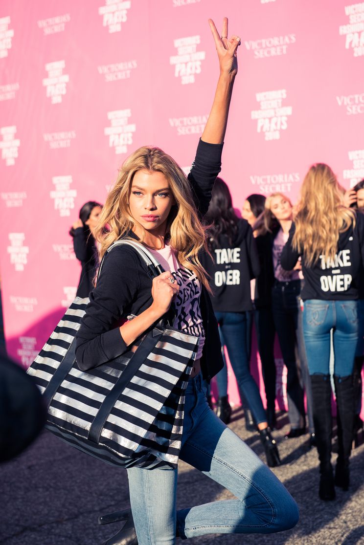  Victoria's Secret Glam Bag, Black : Clothing, Shoes