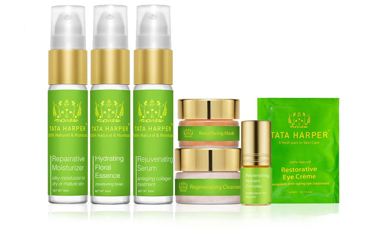 Tata's Daily Essentials Natural Antiaging Skincare Discovery Kit